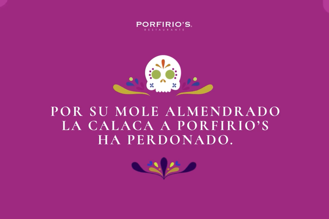 Porfirios Dia de Muertos 2018